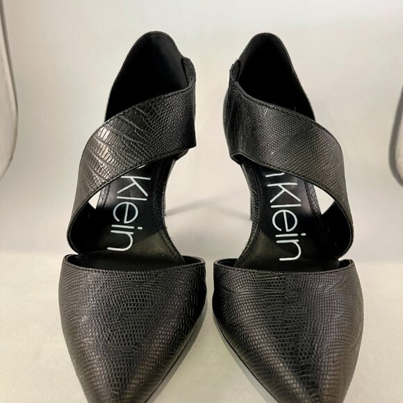 Calvin Klein Womens Black Stiletto Heel - Picture 2 of 6